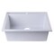 Alfi Brand White 24" Drop-In Sgl Bowl Granite Composite Kitchen Sink AB2420DI-W - alternate 8